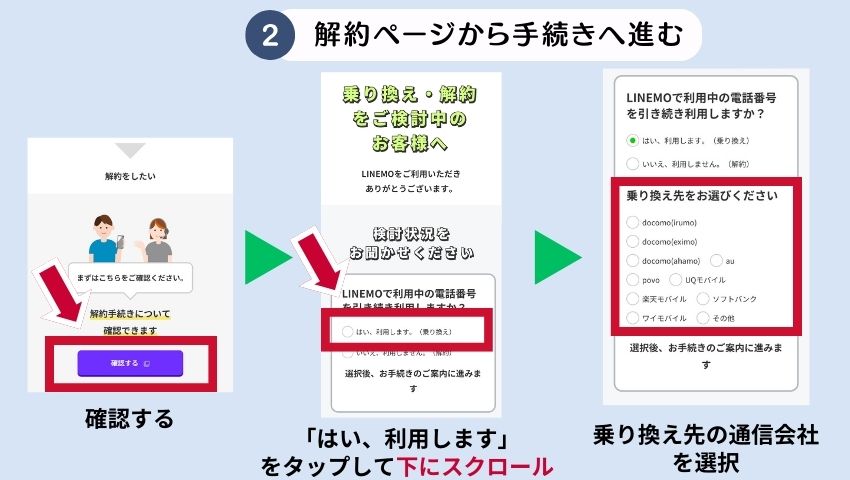 LINEMO他社乗り換え2