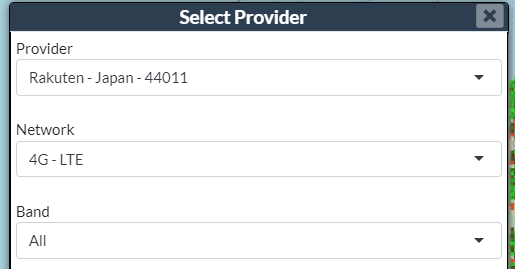 Select Provider